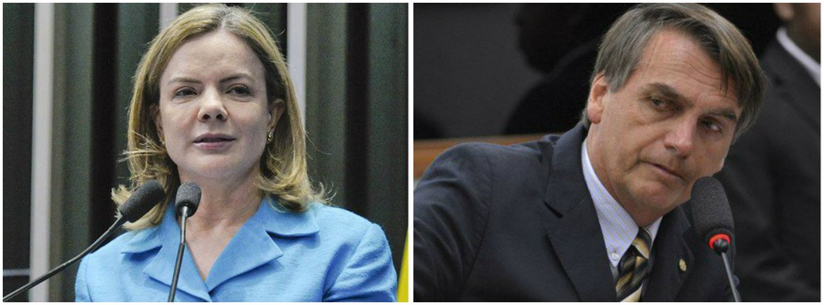 Gleisi: depois de Witzel fazer caçada humana, Bolsonaro facilita a vida de caçadores com as armas Gleisi: depois de Witzel fazer caçada humana, Bolsonaro facilita a vida de caçadores com as armas