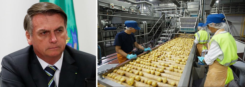 CNI: faturamento das indústrias desabou em março; governo Bolsonaro mergulha país na crise CNI: faturamento das indústrias desabou em março; governo Bolsonaro mergulha país na crise