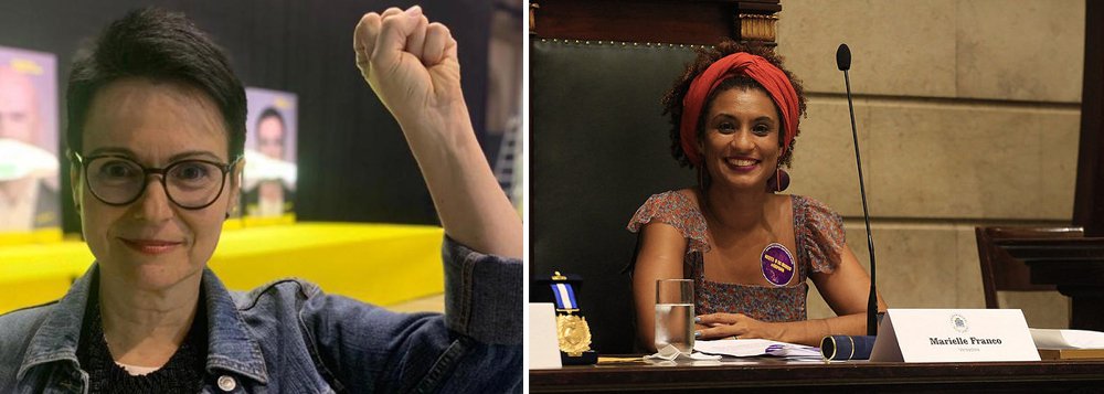 ‘Toda a minha luta aqui vai ser em prol das pautas universais da Marielle’ ‘Toda a minha luta aqui vai ser em prol das pautas universais da Marielle’