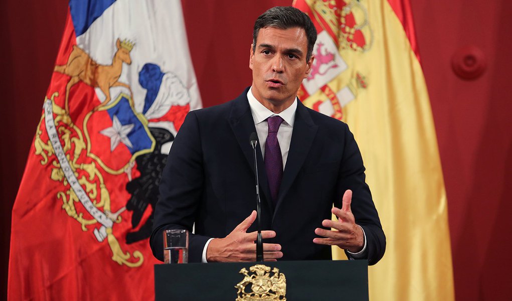 Pesquisas apontam socialista Sánchez como favorito nas eleições na Espanha (Foto: REUTERS/Ivan Alvarado) Pesquisas apontam socialista Sánchez como favorito nas eleições na Espanha