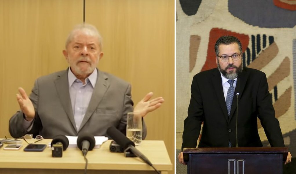 Lula: esse chanceler que está aí foi encomendado Lula: esse chanceler que está aí foi encomendado