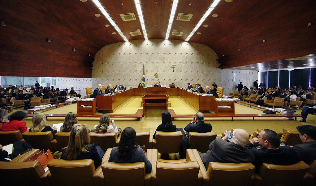 Sessão presencial do STF vai discutir prisão após condenação em 2ª instância (Foto: Rosinei Coutinho/SCO/STF) Sessão presencial do STF vai discutir prisão após condenação em 2ª instância