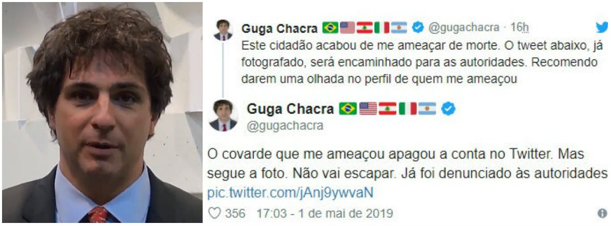 Jornalista da Globo denuncia que foi ameaçado de morte nas redes Jornalista da Globo denuncia que foi ameaçado de morte nas redes