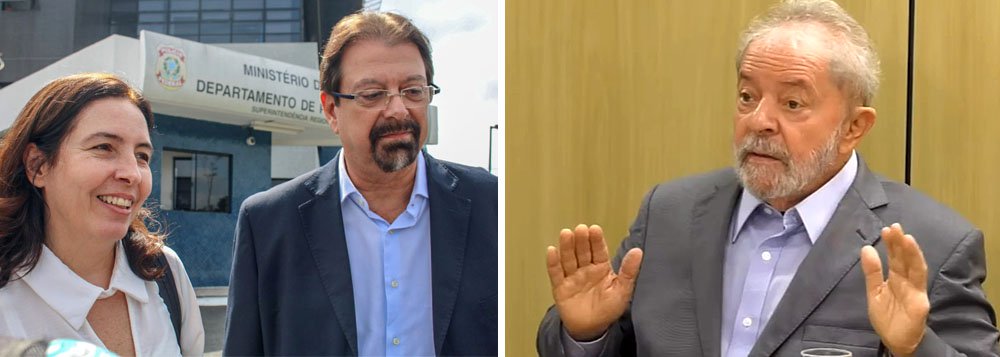 Lula: durmo todo dia com a consciência tranquila. O Moro e o Dallagnol tenho certeza que não (Foto: Eduardo Matysiak / Reprodução) Lula: durmo todo dia com a consciência tranquila. O Moro e o Dallagnol tenho certeza que não