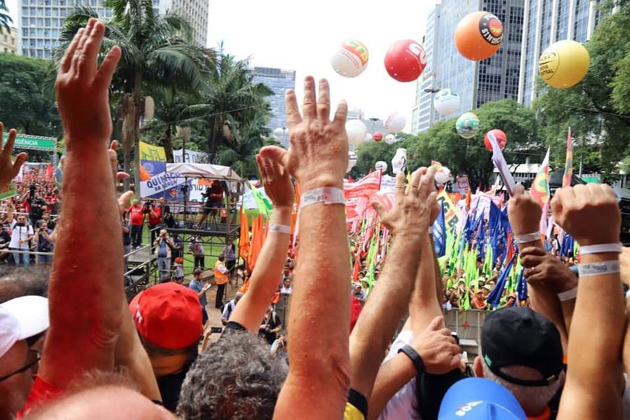 Centrais marcam greve geral contra fim da Previdência para 14 de junho (Foto: CUT/Brasil) Centrais marcam greve geral contra fim da Previdência para 14 de junho