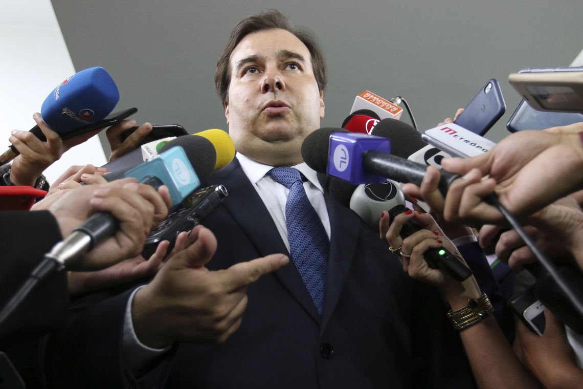 Maia diz que tuíte de Bolsonaro sobre Venezuela não tratava de declaração de guerra (Foto: Agência Brasil) Maia diz que tuíte de Bolsonaro sobre Venezuela não tratava de declaração de guerra