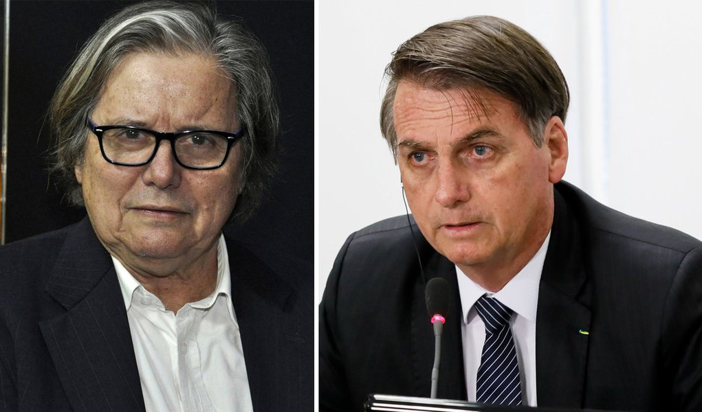 Paulo Moreira Leite e Jair Bolsonaro (Foto: 247 | PR) Paulo Moreira Leite e Jair Bolsonaro