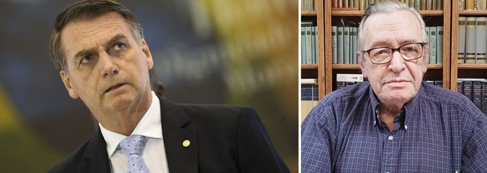 A pedido de militares, Planalto tenta impor silêncio como resposta a Olavo de Carvalho A pedido de militares, Planalto tenta impor silêncio como resposta a Olavo de Carvalho