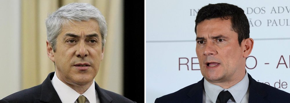 Ex-premiê de Portugal acusa Moro de ser ativista político disfarçado de juiz Ex-premiê de Portugal acusa Moro de ser ativista político disfarçado de juiz