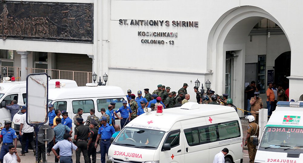 Número de mortos em atentado no Sri Lanka passa de 260 (Foto: Sputinik) Número de mortos em atentado no Sri Lanka passa de 260
