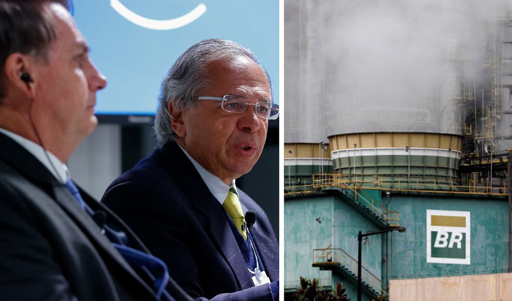Sob o governo Bolsonaro, Petrobras abre mão de refinar 1,1 milhão de barris por dia (Foto: Alan Santos/PR | Reuters) Sob o governo Bolsonaro, Petrobras abre mão de refinar 1,1 milhão de barris por dia