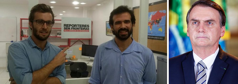 “Discurso de ódio de Bolsonaro favorece ataques contra imprensa”, diz Repórteres Sem Fronteira “Discurso de ódio de Bolsonaro favorece ataques contra imprensa”, diz Repórteres Sem Fronteira