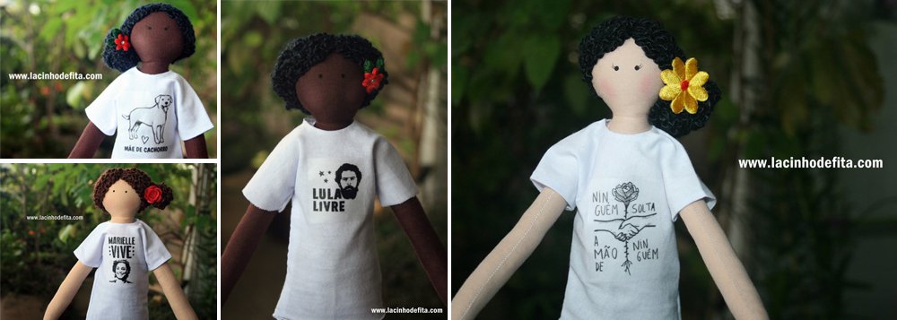 Artesã lança coleção de “bonecas progressistas” Artesã lança coleção de “bonecas progressistas”