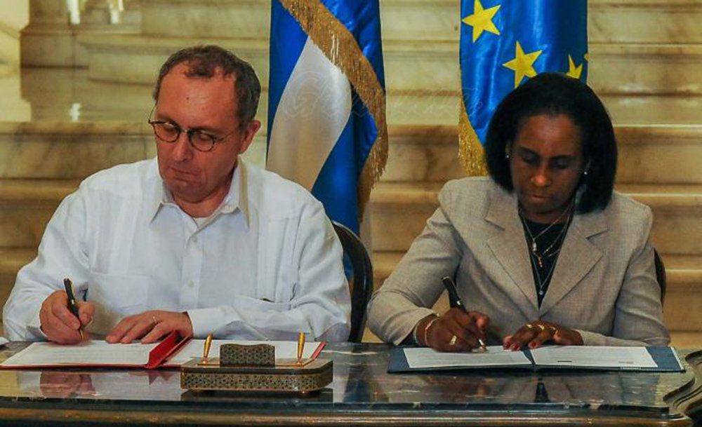 União Europeia assume posição contra bloqueio a Cuba União Europeia assume posição contra bloqueio a Cuba