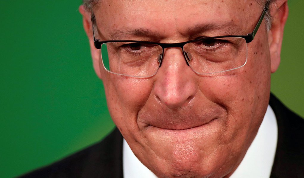 Geraldo Alckmin depõe em inquérito da PF de São Paulo sobre cartel (Foto: REUTERS/Ueslei Marcelino) Geraldo Alckmin depõe em inquérito da PF de São Paulo sobre cartel