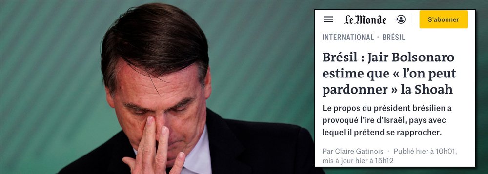 Bolsonaro vira presidente tóxico, aponta reportagem do Le Monde (Foto: Foto: Reuters) Bolsonaro vira presidente tóxico, aponta reportagem do Le Monde