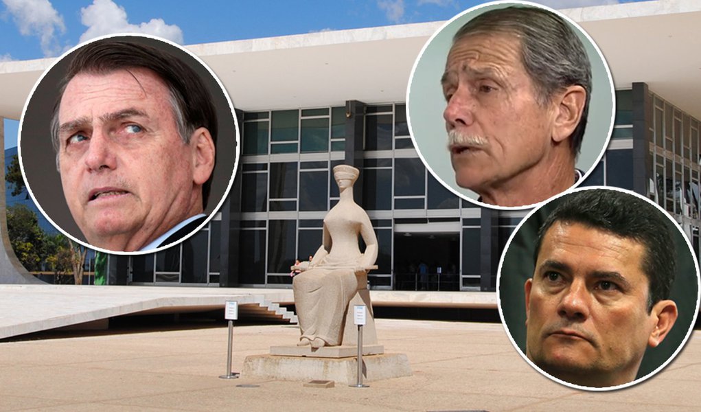Manipulação fascista (Foto: STF | Reuters | ABr) Manipulação fascista