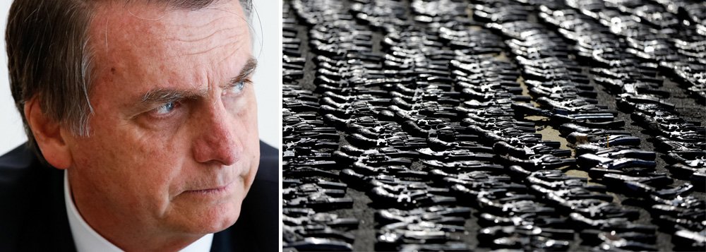 Bolsonaro diz que MST está 'mais fraco' porque flexibilizou posse armas (Foto: Alan Santos/PR | Reuters) Bolsonaro diz que MST está 'mais fraco' porque flexibilizou posse armas
