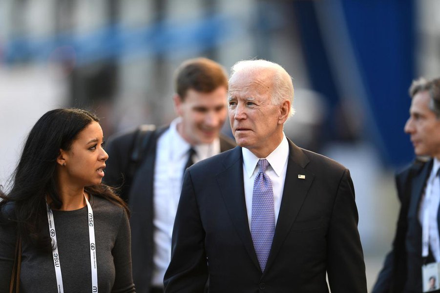 Biden deve anunciar candidatura para disputa presidencial nos EUA na 4ª-feira (Foto: Andreas Gebert - Reuters) Biden deve anunciar candidatura para disputa presidencial nos EUA na 4ª-feira