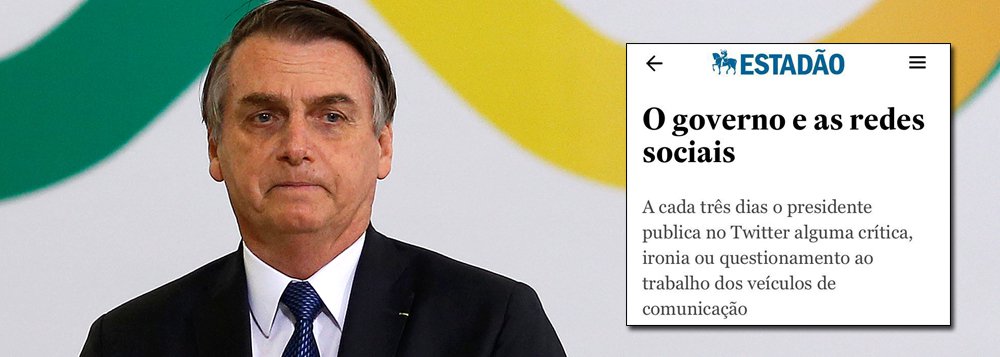 'Estadão' critica militância bolsonarista nas redes sociais (Foto: Foto: Reuters) 'Estadão' critica militância bolsonarista nas redes sociais