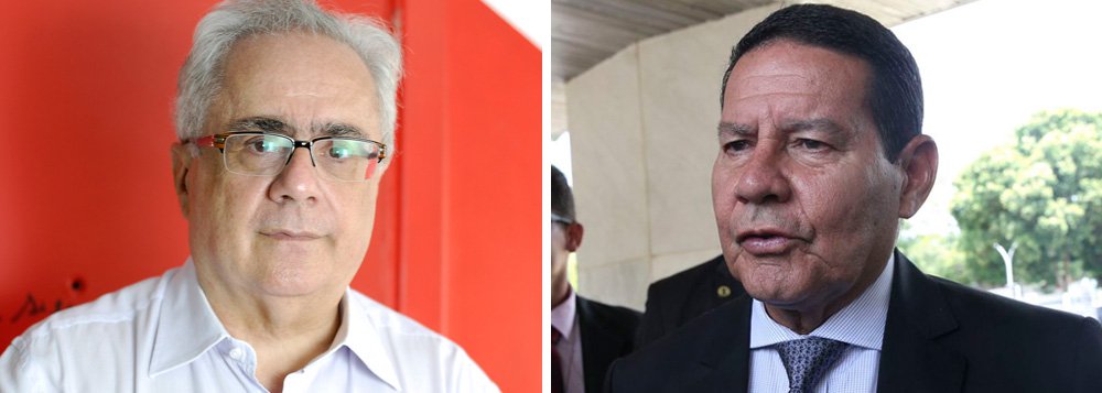 Nassif: Mourão corrige as barbaridades de Bolsonaro (Foto: Editora 247) Nassif: Mourão corrige as barbaridades de Bolsonaro