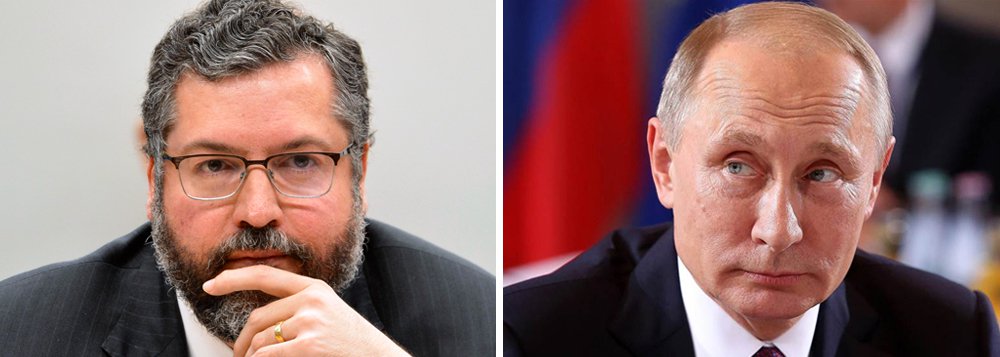 Rússia acena com retaliação depois de ataques de Araújo Rússia acena com retaliação depois de ataques de Araújo