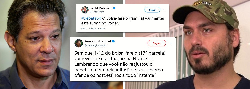 Haddad bate boca com Carluxo no Twitter Haddad bate boca com Carluxo no Twitter