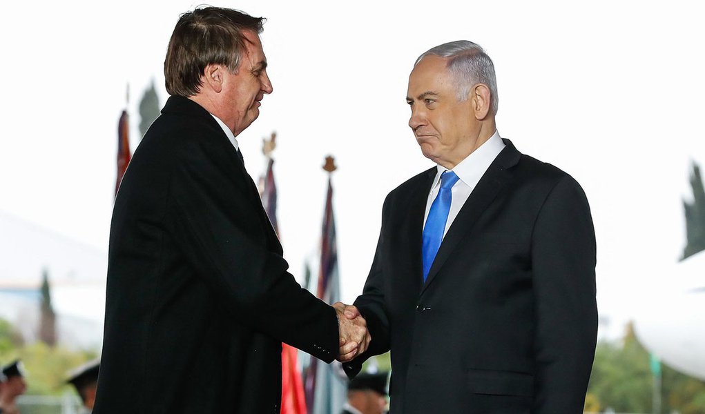Bolsonaro felicita Netanyahu por reeleição: 'grande líder' (Foto: Alan Santos/PR) Bolsonaro felicita Netanyahu por reeleição: 'grande líder'