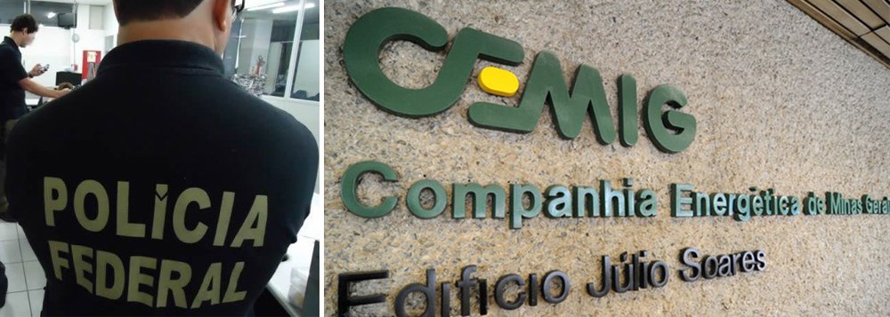 Polícia Federal e Receita fazem buscas na sede da Cemig Polícia Federal e Receita fazem buscas na sede da Cemig
