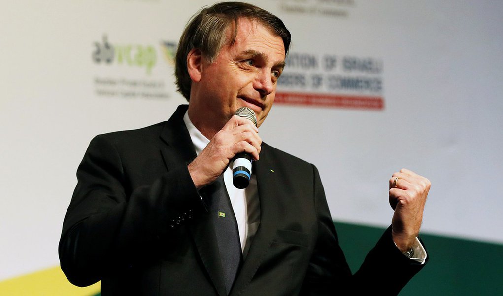 Em Israel, Bolsonaro cita potencial da Amazônia e diz estar aberto a 'parcerias' (Foto: REUTERS/Ronen Zvulun) Em Israel, Bolsonaro cita potencial da Amazônia e diz estar aberto a 'parcerias'
