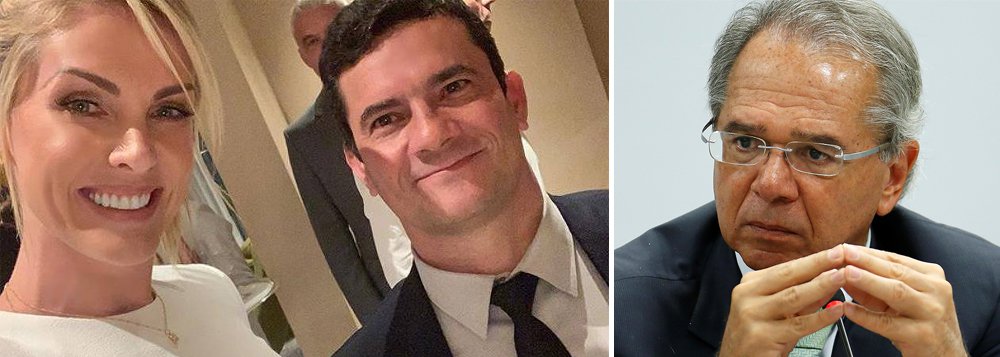 Sem respaldo político e popular, Moro e Guedes buscam apoio junto a celebridades Sem respaldo político e popular, Moro e Guedes buscam apoio junto a celebridades