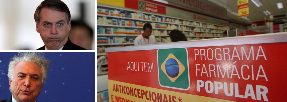 Desastre: Farmácia Popular deixa de atender 7 milhões em 2 anos Desastre: Farmácia Popular deixa de atender 7 milhões em 2 anos