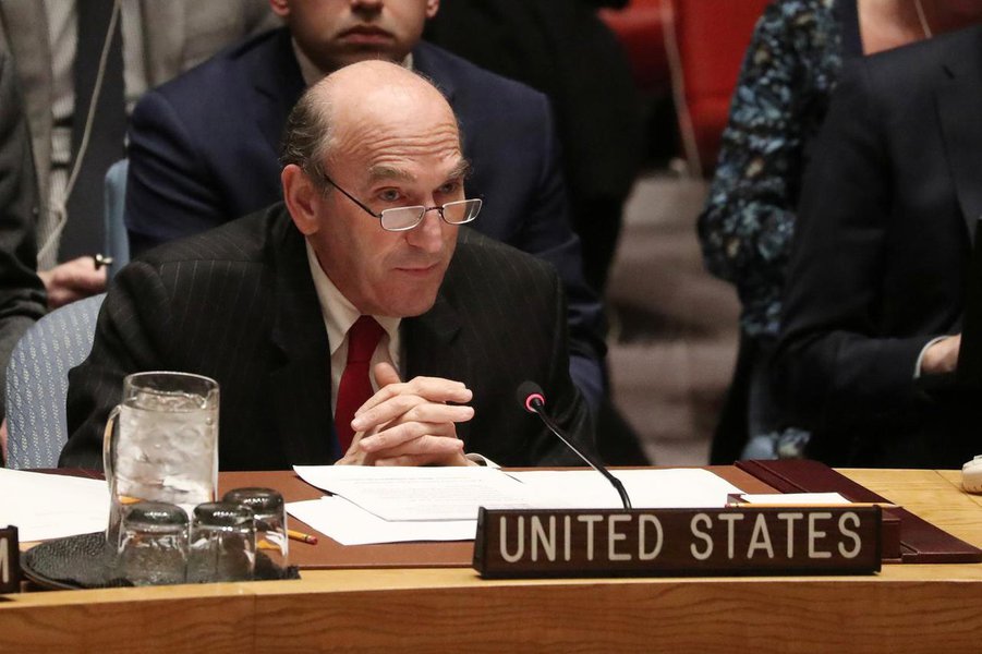 Diplomata dos EUA diz que Rússia deve 'sair do caminho' em caso de intervenção na Venezuela (Foto: REUTERS/Shannon Stapleton) Diplomata dos EUA diz que Rússia deve 'sair do caminho' em caso de intervenção na Venezuela