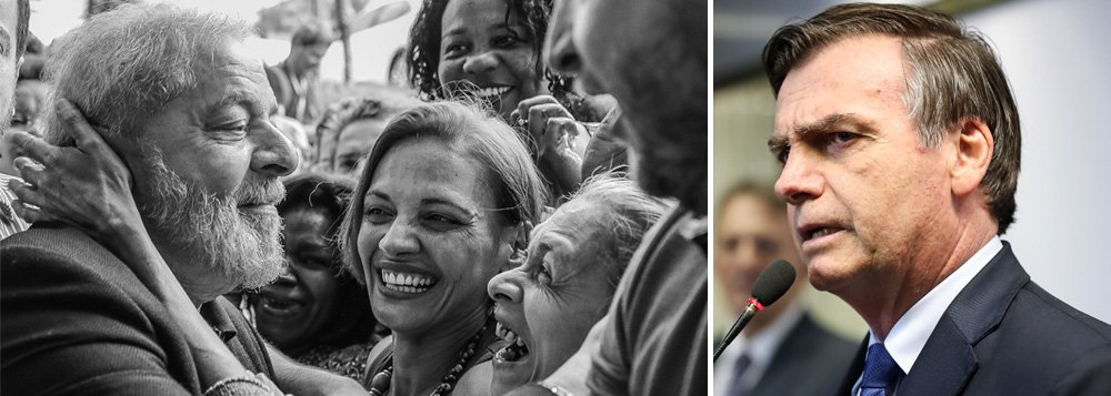 Lula e Bolsonaro: vidas contrapostas Lula e Bolsonaro: vidas contrapostas