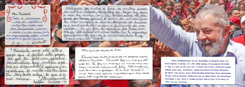 Cartas a Lula: 365 dias de prisão em depoimentos enviados ao cárcere Cartas a Lula: 365 dias de prisão em depoimentos enviados ao cárcere