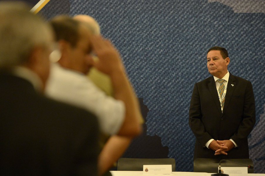 Nos EUA, Mourão diz que China é parceira estratégica do Brasil (Foto: Tânia Rêgo/Agência Brasil) Nos EUA, Mourão diz que China é parceira estratégica do Brasil