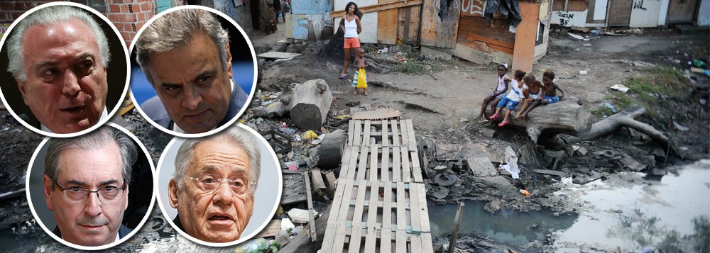 Golpe devolveu 7,3 milhões de brasileiros à pobreza Golpe devolveu 7,3 milhões de brasileiros à pobreza