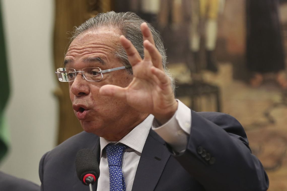 Paulo Guedes, a tchutchuca neoliberal (Foto: José Cruz/Agência Brasil) Paulo Guedes, a tchutchuca neoliberal