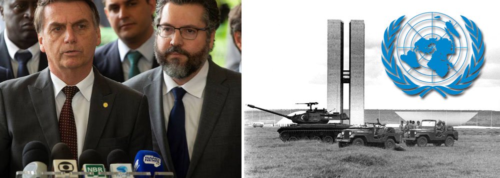 Brasil diz à ONU que não houve golpe em 1964 Brasil diz à ONU que não houve golpe em 1964