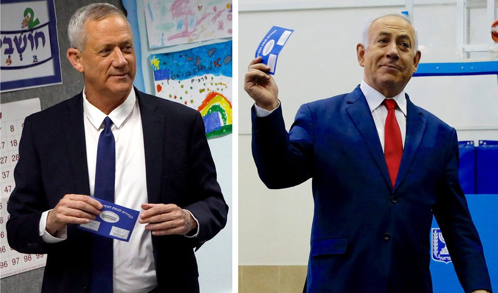 Eleições em Israel definem futuro de Netanyahu (Foto: Reuters) Eleições em Israel definem futuro de Netanyahu