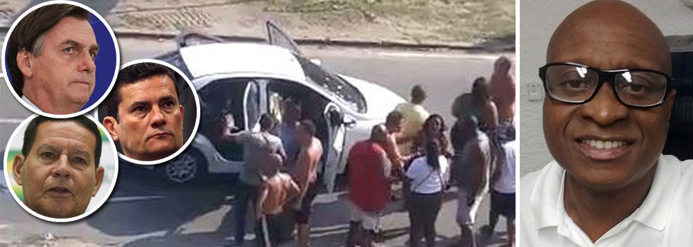 Silêncio sobre Evaldo é apoio aos 80 tiros do Exército que o executaram Silêncio sobre Evaldo é apoio aos 80 tiros do Exército que o executaram