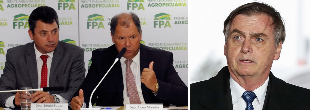 Ruralistas estão prestes a romper com Bolsonaro (Foto: Câmara | Reuters) www.brasil247.com - Ruralistas estão prestes a romper com Bolsonaro