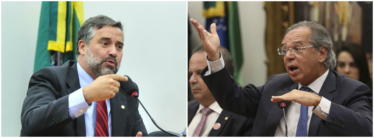 Pimenta: único objetivo de Paulo Guedes é garantir o interesse dos bancos (Foto: Agência Câmara/Agência Brasil) Pimenta: único objetivo de Paulo Guedes é garantir o interesse dos bancos