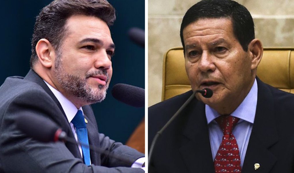 Marco Feliciano e Hamilton Mourão Marco Feliciano e Hamilton Mourão