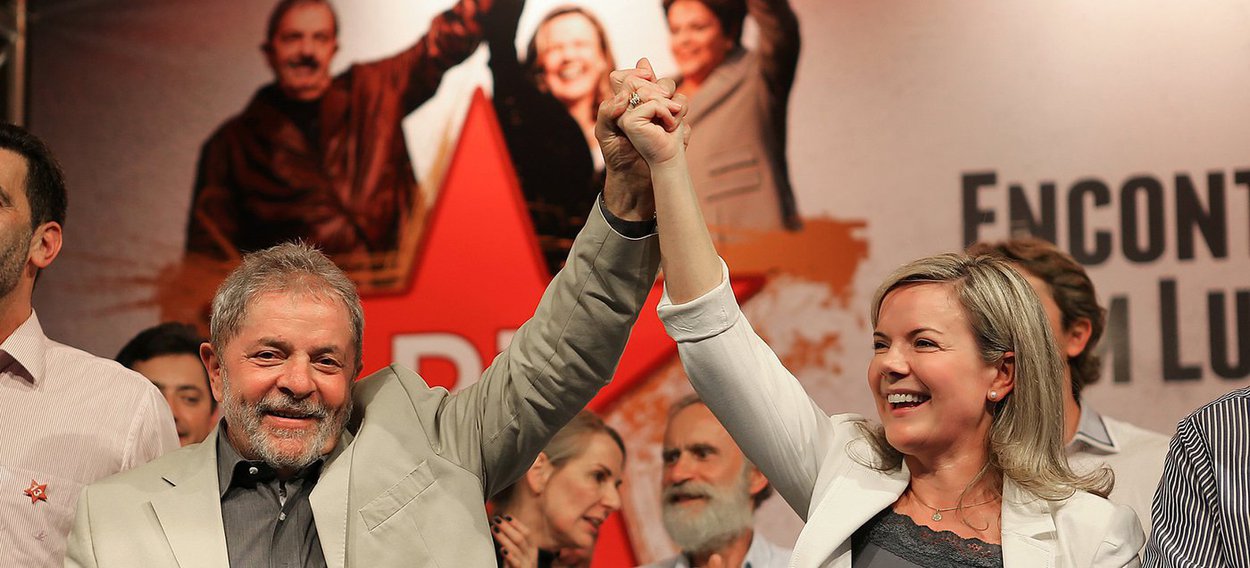 Lula: Gleisi deve continuar na presidência do PT (Foto: Ricardo Stuckert) Lula: Gleisi deve continuar na presidência do PT
