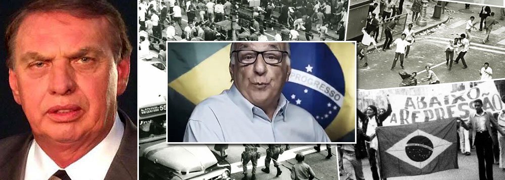 Empresário assume autoria do vídeo pró-Golpe de 1964, divulgado pelo Planalto Empresário assume autoria do vídeo pró-Golpe de 1964, divulgado pelo Planalto