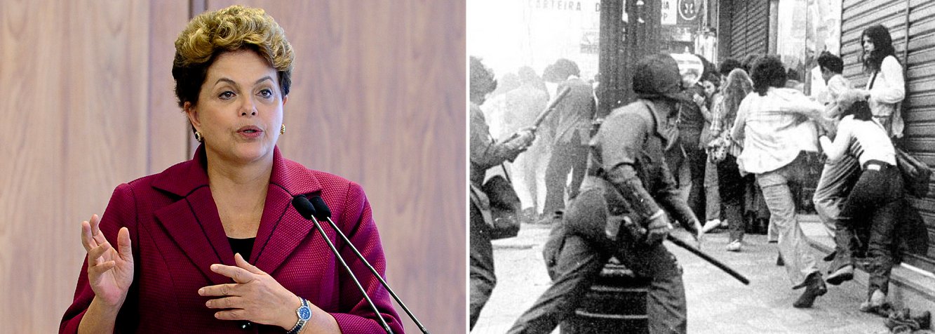 Dilma nos 55 anos do golpe: dia de luto e de luta Dilma nos 55 anos do golpe: dia de luto e de luta