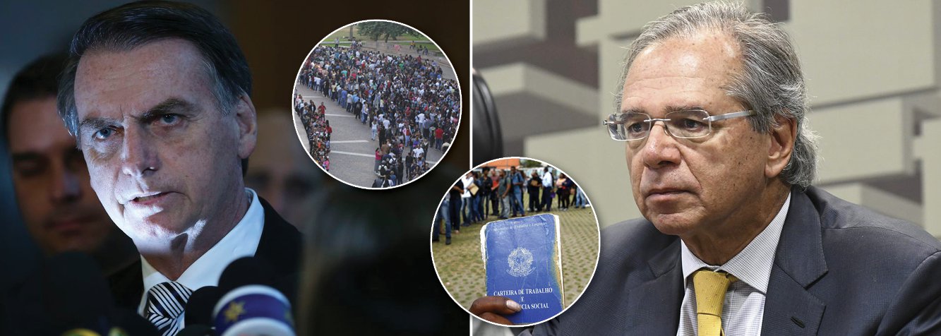 Três meses jogados fora: mais desemprego e mais desalento rumo ao caos Três meses jogados fora: mais desemprego e mais desalento rumo ao caos
