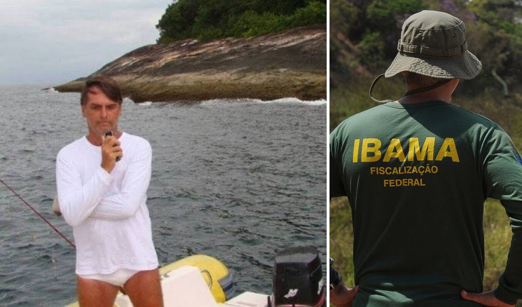 Ibama demite servidor que multou Bolsonaro por pesca irregular Ibama demite servidor que multou Bolsonaro por pesca irregular