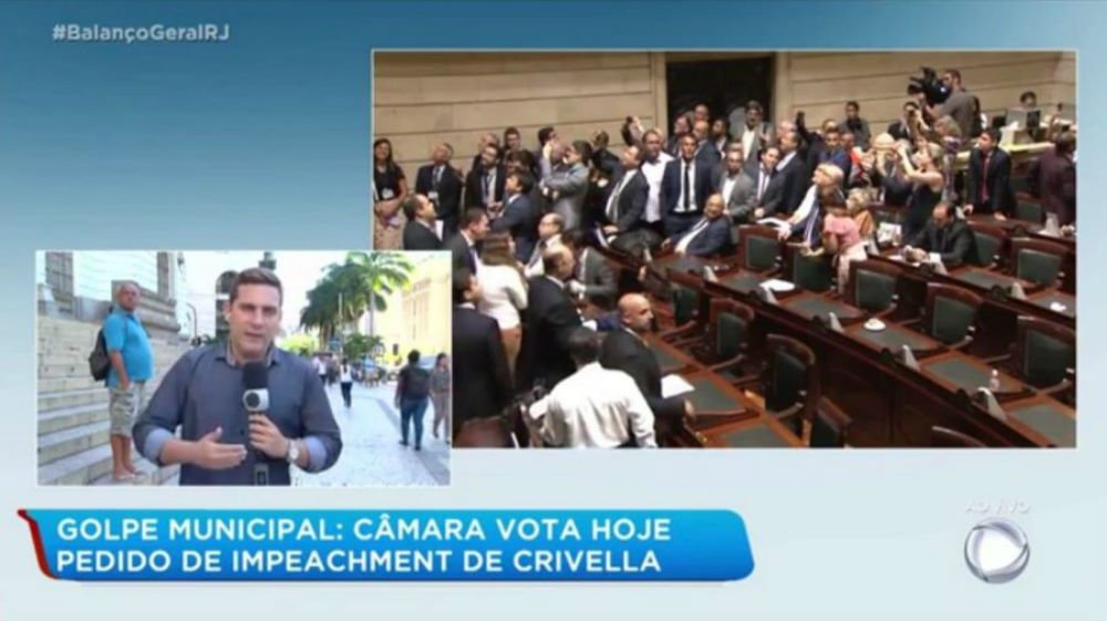 Emissora de Edir Macedo, Record chama impeachment de Crivella de “golpe” Emissora de Edir Macedo, Record chama impeachment de Crivella de “golpe”